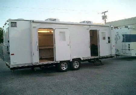 Dual Bathroom trailer